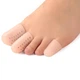 Силіконовий захисний ковпачок для пальців ніг Finger Protection Beige Розмір S - изображение 2