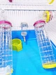 Клітка Ferplast Cage Paula White для хом'яків, 46 x 29,5 x 24,5 см - зображення 3