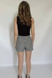Летние шорты женские в клетку Rebel Shorts S-M Apmi черный - изображение 7