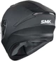 Мотошлем интеграл SMK STELLAR матовый черный, размер XL 61-62 см, унисекс (SMK0110/24/MA200/XL) - изображение 5