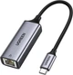 Перехідник Ugreen CM199 USB 3.1 Type-C - Ethernet RJ45 1000Mb Grey (UGR-50737) - зображення 1