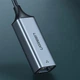 Перехідник Ugreen CM199 USB 3.1 Type-C - Ethernet RJ45 1000Mb Grey (UGR-50737) - зображення 5