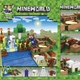 Конструктор Майнкрафт 199 деталей+персонажі, дитячий набір Minecraft My World Mineworld Ферма SJ8804 - зображення 1
