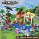 Конструктор Майнкрафт 393 деталей+персонажи, детский набор Minecraft My World Mineworld Станция SJ8803 - изображение 3