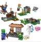 Конструктор Майнкрафт 233 деталей+персонажи, детский набор Minecraft My World Mineworld Лесной тайник SJ82004 - изображение 5