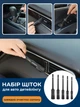 Большой мульти набор для детейлинга авто Кейс 29в1 Комплект щеток и инструментов для детальной чистки мойки автомобиля снаружи и внутри салона Комплекс 29 деталей для ухода за машиной автодетейлинг - изображение 5