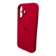 Чохол для смартфона Silicone Full Case AA Camera Protect for Apple iPhone 16 35,Maroon (FullAAi16-35) - изображение 5