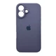Чохол для смартфона Silicone Full Case AA Camera Protect for Apple iPhone 16 28,Lavender Grey (FullAAi16-28) - изображение 1