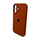 Чохол для смартфона Silicone Full Case AA Camera Protect for Apple iPhone 16 42,Saddle Brown (FullAAi16-42) - изображение 4