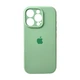 Чохол для смартфона Silicone Full Case AA Camera Protect for Apple iPhone 16 Pro Max 51,Avokado Green (FullAAi16PM-51) - изображение 1