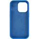 Чохол Silicone Case Full Protective (AA) NO LOGO для Apple iPhone 14 Pro (6.1") Синій / Capri Blue - изображение 4