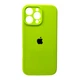 Чохол для смартфона Silicone Full Case AA Camera Protect for Apple iPhone 16 Pro 24,Shiny Green (FullAAi16P-24) - изображение 1