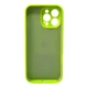 Чохол для смартфона Silicone Full Case AA Camera Protect for Apple iPhone 16 Pro 24,Shiny Green (FullAAi16P-24) - изображение 3