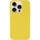 Чохол Silicone Case Full Protective (AA) NO LOGO для Apple iPhone 14 Pro (6.1") Жовтий / Yellow - изображение 1