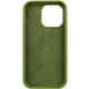 Чохол Silicone Case Full Protective (AA) NO LOGO для Apple iPhone 14 Pro (6.1") Зелений / Dark Olive - изображение 2