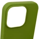 Чохол Silicone Case Full Protective (AA) NO LOGO для Apple iPhone 14 Pro (6.1") Зелений / Dark Olive - изображение 4