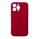 Чохол для смартфона Silicone Full Case AA Camera Protect for Apple iPhone 16 Pro Max 35,Maroon (FullAAi16PM-35) - изображение 1