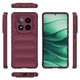 Противоударный чехол Cosmic Magic Shield для Xiaomi Redmi Note 14 Pro 5G Plus Plum - изображение 3