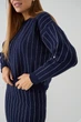 Костюм женский Femme 10104 One Size Темно-синий - изображение 4