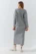 Костюм однотонный женский Park karon 8406 One Size Серый - изображение 5