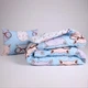 Одеяло MirSon Летнее Полуторное 140x205 см EcoSilk №2807 Color Fun Line Whales (2200006684381) - изображение 4