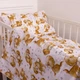 Комплект постельного белья MirSon Двуспальный 20-0020 Red dogs 175х210 см Бязь (2200010264227) - изображение 3