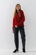 Джинсы Mom Fit женские LAWA WBC02449 34 Графитовый - изображение 2