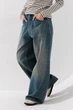 Джинси Baggy жіночі Zeo Basic 4708 36 Синій - зображення 3
