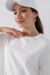 Платье однотонное женское LAWA WBC02308 S Молочный - изображение 5