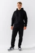 Худи однотонный мужской Demos 220 baza 2XL Черный - изображение 2