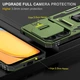 Ударопрочный чехол Epik Camshield Army Ring для Xiaomi Poco X6 Pro Оливковый / Army Green - изображение 3