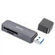 Картридер Hoco HB45 Spirit 2in1 USB 3.0 Metal gray - изображение 3