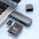 Картридер Hoco HB45 Spirit 2in1 USB 3.0 Metal gray - изображение 5