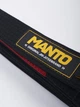 Пояс MANTO belt BJJ ORIGINAL Black A4 - зображення 2