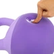 Гиря мягкая 8 кг Поливинилхлорид наполнитель песок Zelart SOFT KETTLEBELL цвет фиолетовый FI-0122-8 - изображение 7