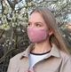 Маска защитная многоразовая из 100% ЛЬНА Размер M (Пудра) - изображение 4