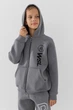 Кофта з принтом для хлопчика Waxmen 7223 164 см Сірий - зображення 3