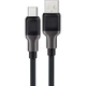 Кабель Acefast C10-04 1.2 м, USB 2.0, USB-A to Type-C, 3A, черный - изображение 1