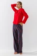 Пижама женская ELLEN LPK 0180/39/01/BELIEVE Н.Г 2XL Разноцветный - изображение 4
