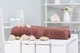 Банное полотенце MirSon №5001 SoftNess Brown 40x70 см (2200003181517) - изображение 1