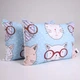 Набор MirSon №2817 Color Fun Line Whales одеяло летнее King Size 220х240 хлопок + две подушки 50х70 + две наволочки 50х70 + простынь 220х240 (2200006687344) - изображение 5