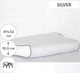 Подушка ортопедическая MirSon №6104 Steep Line Silver 49х32х10.5 (2200003262582) - изображение 2
