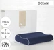Подушка ортопедическая MirSon №7095 Elite Delicate Satin Ocean 58х40х10.5 (2200003400359) - изображение 2