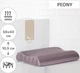 Подушка ортопедическая MirSon №7086 Elite Noble Stripe Peony 58х40х10.5 (2200003400267) - изображение 9
