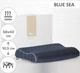 Подушка ортопедическая MirSon №7109 Elite Noble Stripe Blue Sea Aero 58х40х10.5 (2200003400588) - изображение 9