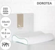 Подушка ортопедическая MirSon №7120 Elite Green Nature Dorotea Aero 58х40х10.5 (2200003400472) - изображение 2