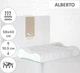 Подушка ортопедическая MirSon №7121 Elite Green Nature Alberto Aero 58х40х10.5 (2200003400465) - изображение 2