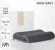 Подушка ортопедическая MirSon №7110 Elite Delicate Satin Iron Grey Aero 58х40х10.5 (2200003400571) - изображение 9