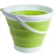 Туристическое складное силиконовое ведро Lima Collapsible Bucket 5 литров Зеленое (42231) - изображение 2