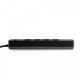 Мережевий подовжувач VIDEX ONCORD з/з 4п 3м (3x1.5мм) 3.4А USB(QC3.0) +USB-C(PD20W) з кнопкою Black - зображення 6